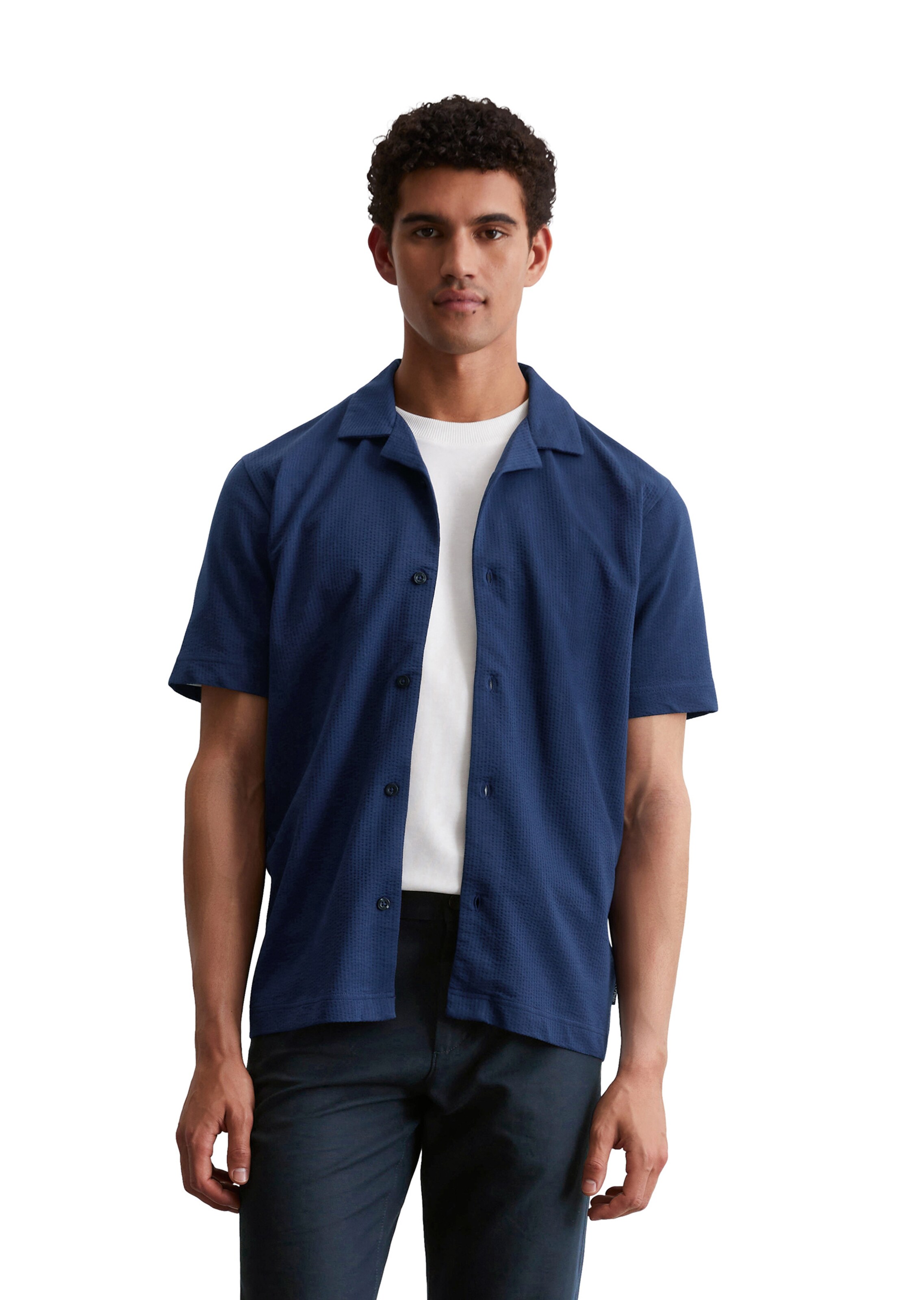 Marc O'Polo Shirt in Blau: Vorderseite
