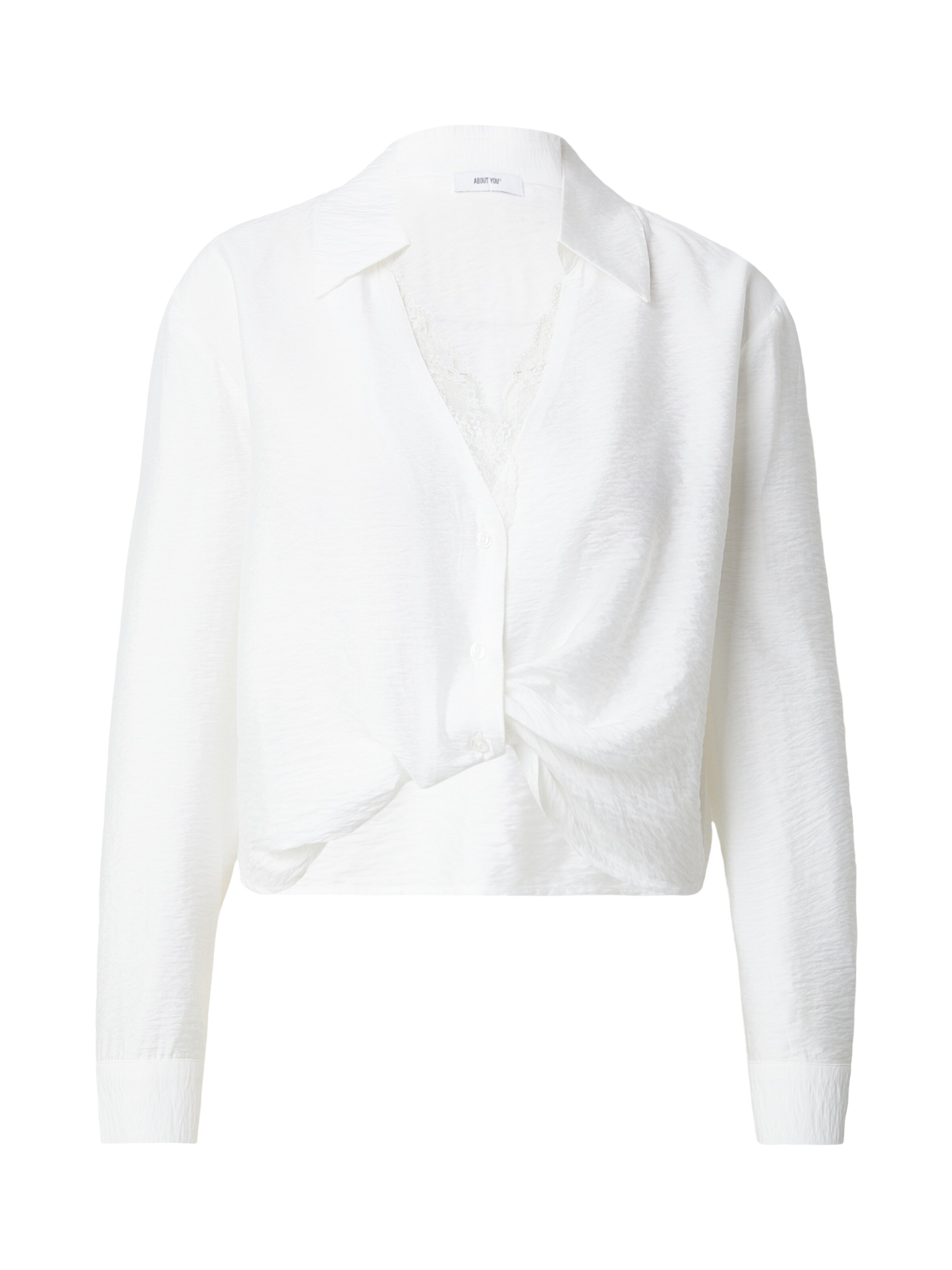 ABOUT YOU Блузка 'River' в Белый: спереди