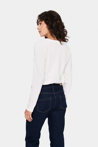 SAINT TROPEZ Sweater in White