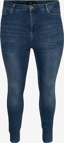 Vero Moda Curve Skinny Farmer 'LORA' - kék: elől