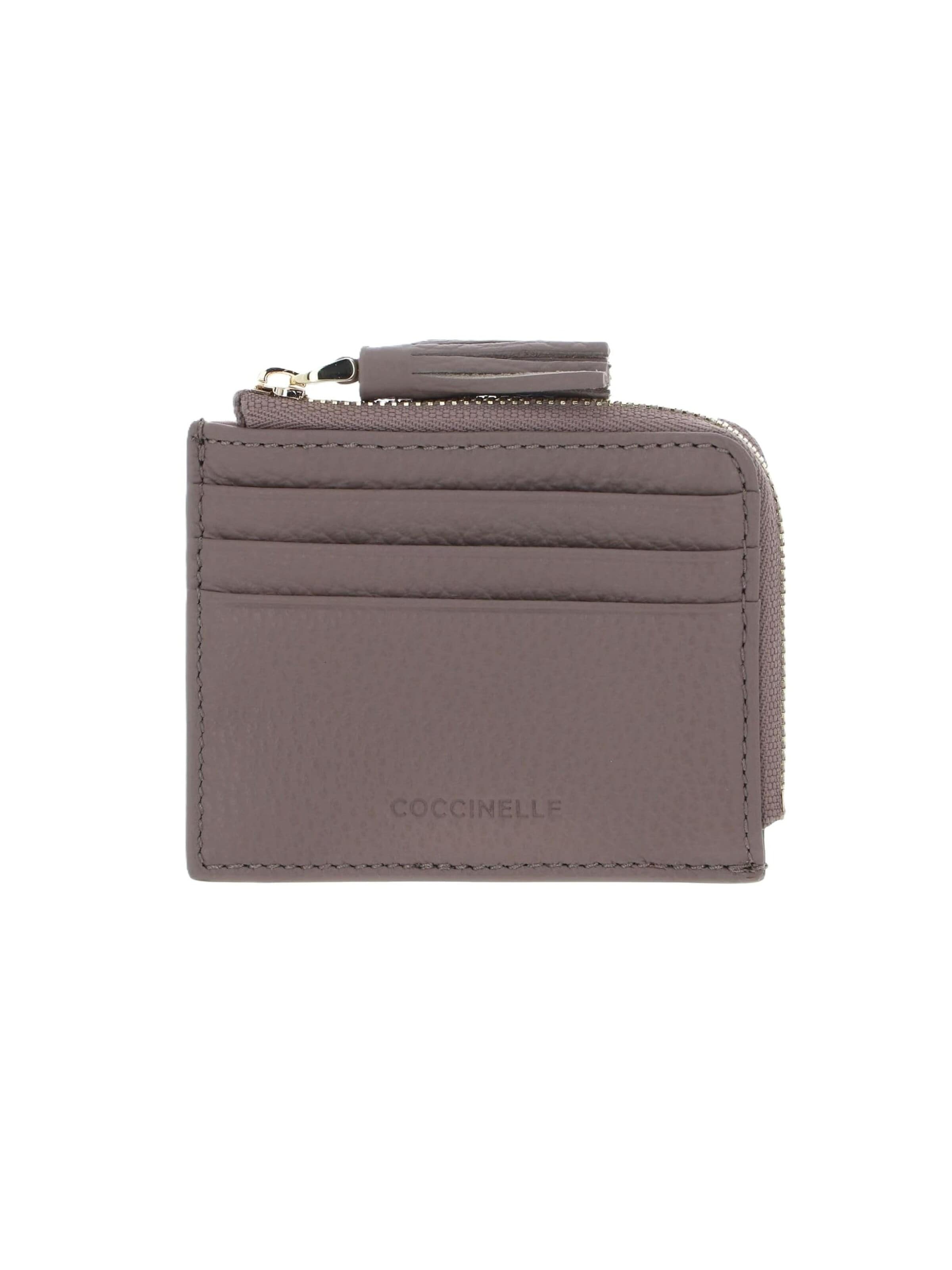 Coccinelle Portemonnaie 'E2MU0128901'‌‌‌‌‌‌‌‌‌‌ in Grau: Vorderseite