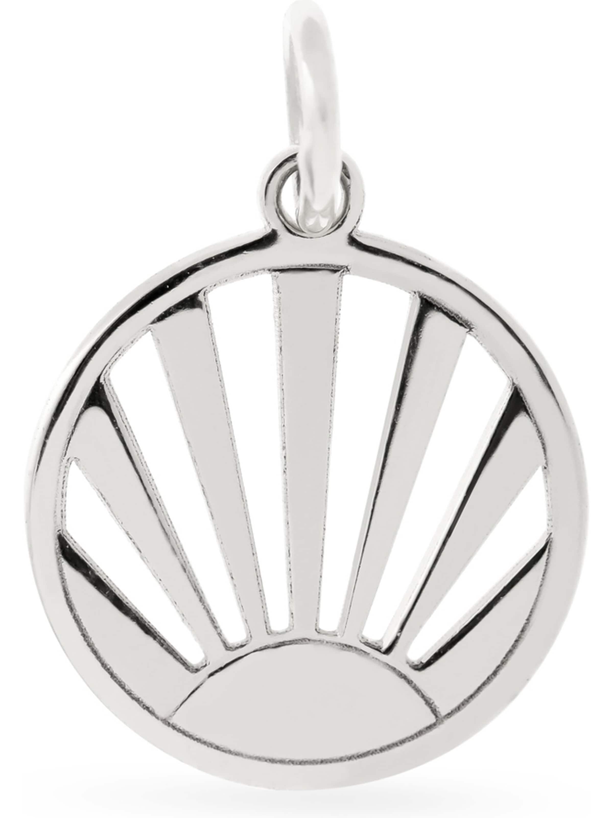 FAVS Pendant in Silver: front