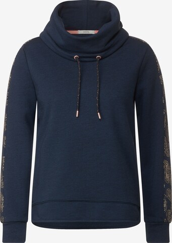 CECIL Sweatshirt 'Cecil' in Blue: front