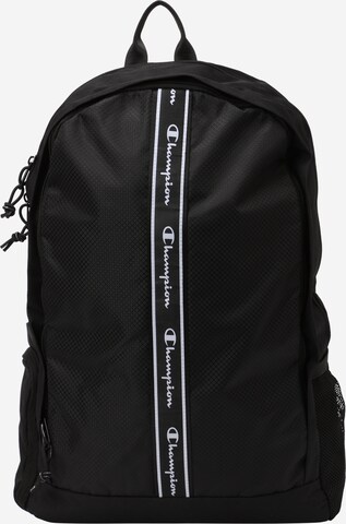 Champion Authentic Athletic Apparel Backpack in Black: front