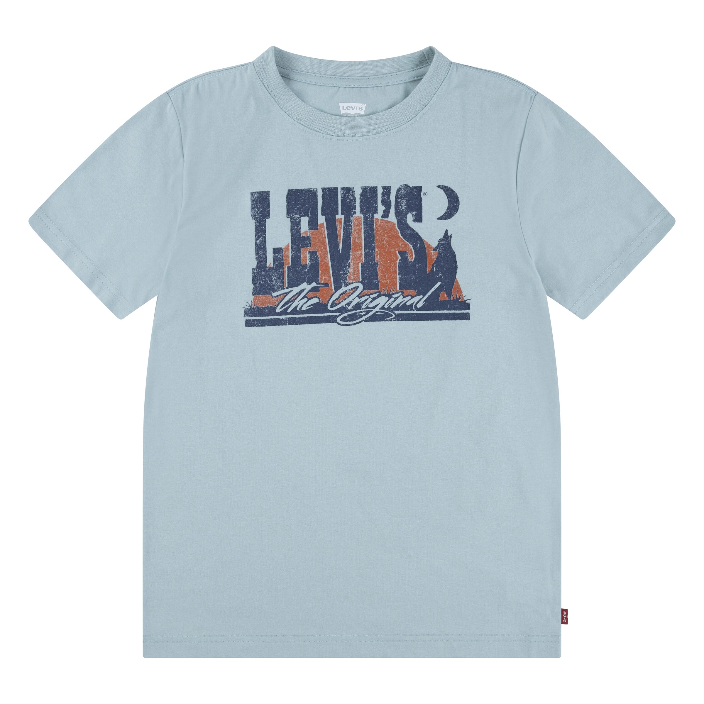 Maglietta di Levi's Kids in blu: frontale
