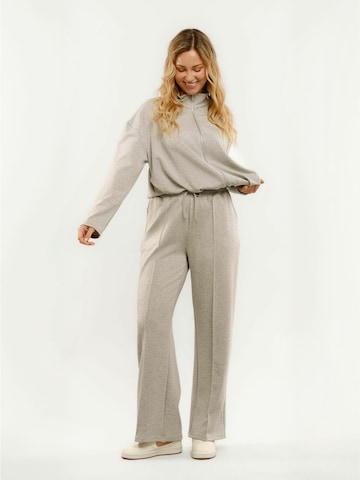 Regular Pantalon 'Henny' Liberte Essentiel en gris