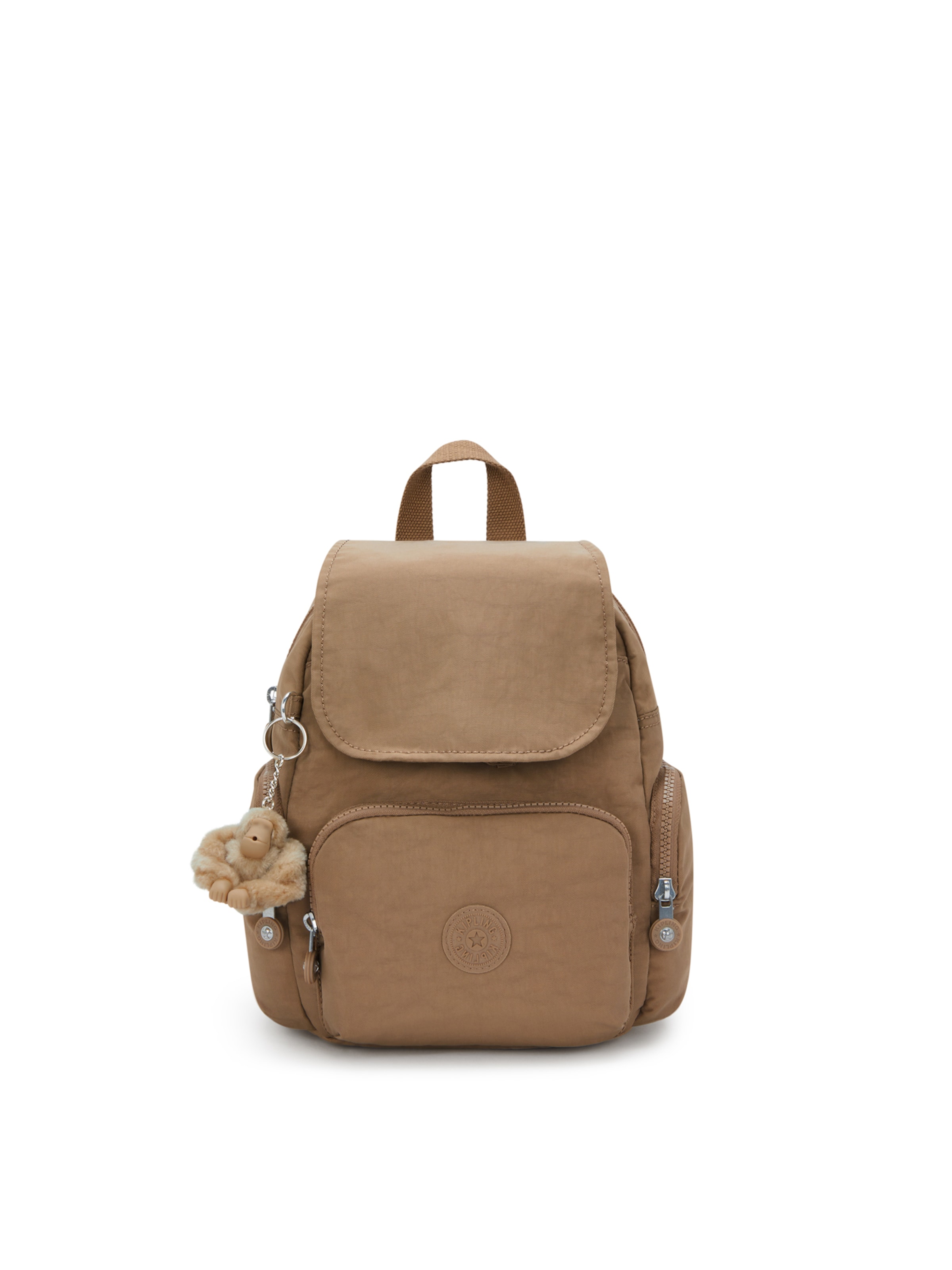 KIPLING Batoh - Hnedá: predná strana