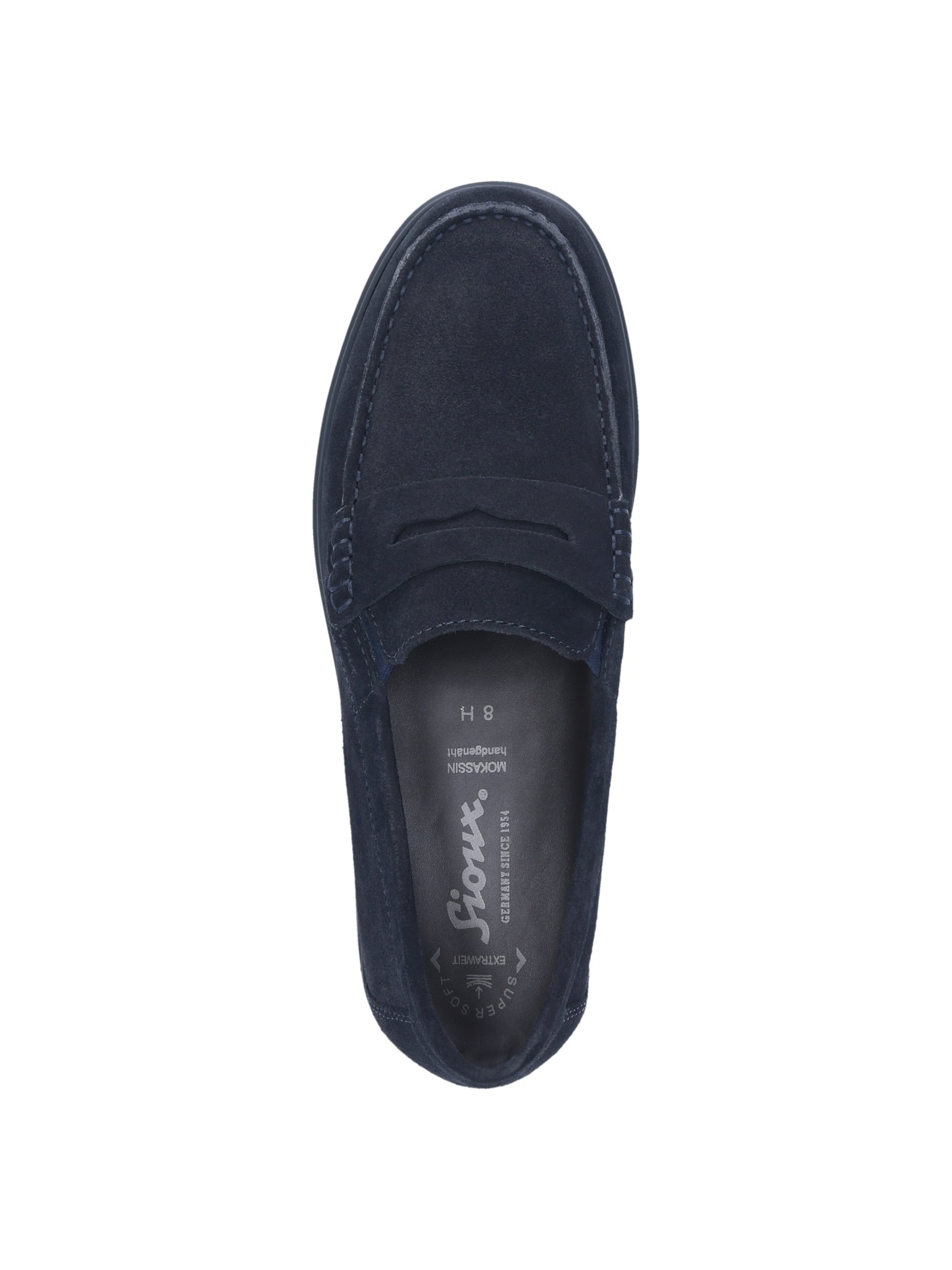 SIOUX Slipper ' Giumelo-712-H ' in Blau