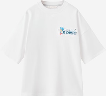 MANGO KIDS Paita värissä valkoinen: etupuoli