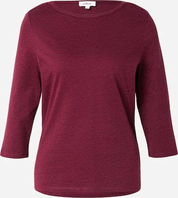 s.Oliver Shirt in Red: front