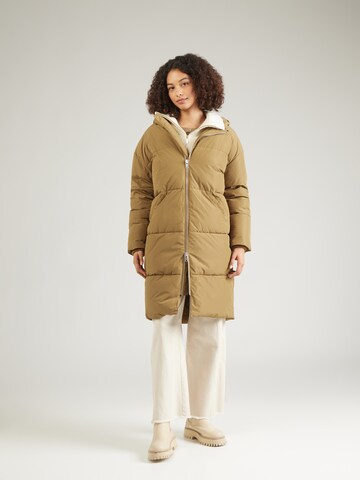 Wide leg Cappotto invernale 'Elphin' di Embassy of Bricks and Logs in verde: frontale