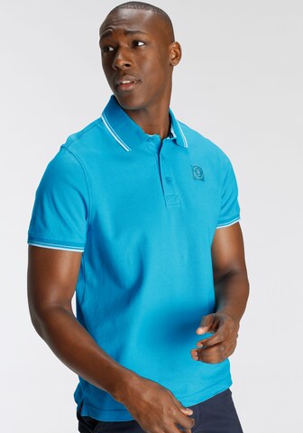 DELMAO Poloshirt in Blau