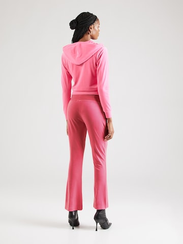 Juicy Couture Расклешенный Штаны 'Dach Cleo' в Ярко-розовый