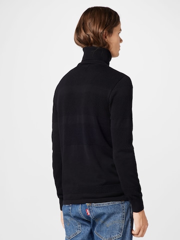 Kronstadt Sweater 'Fisker' in Black