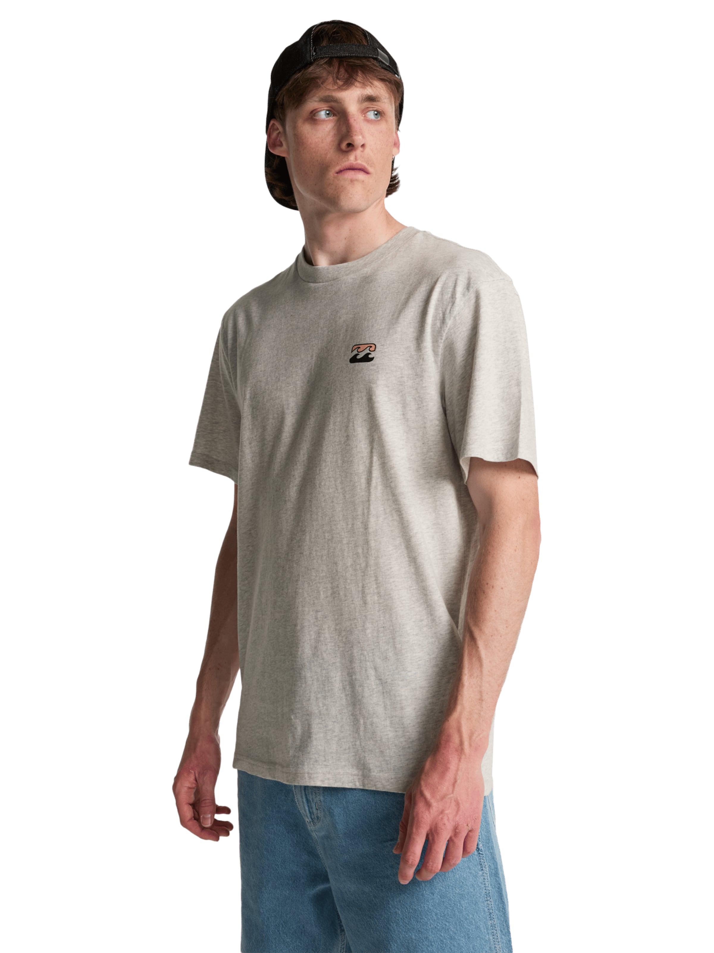 BILLABONG Shirt 'Icon Wave' in Grey