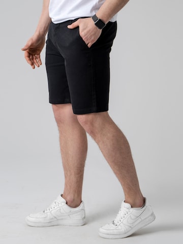 PANTONECLO Regular Chino 'Pantoneclo Men’s Chino Shorts' in Zwart