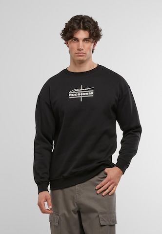 Sweat-shirt ROCAWEAR en noir : devant