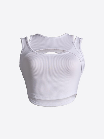 4TAILORS Top, veľkosť XS - biela, Produkt