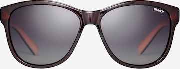SINNER Sunglasses in Brown: front