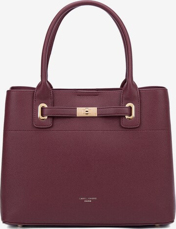 Borsa a mano di David Jones in rosso: frontale