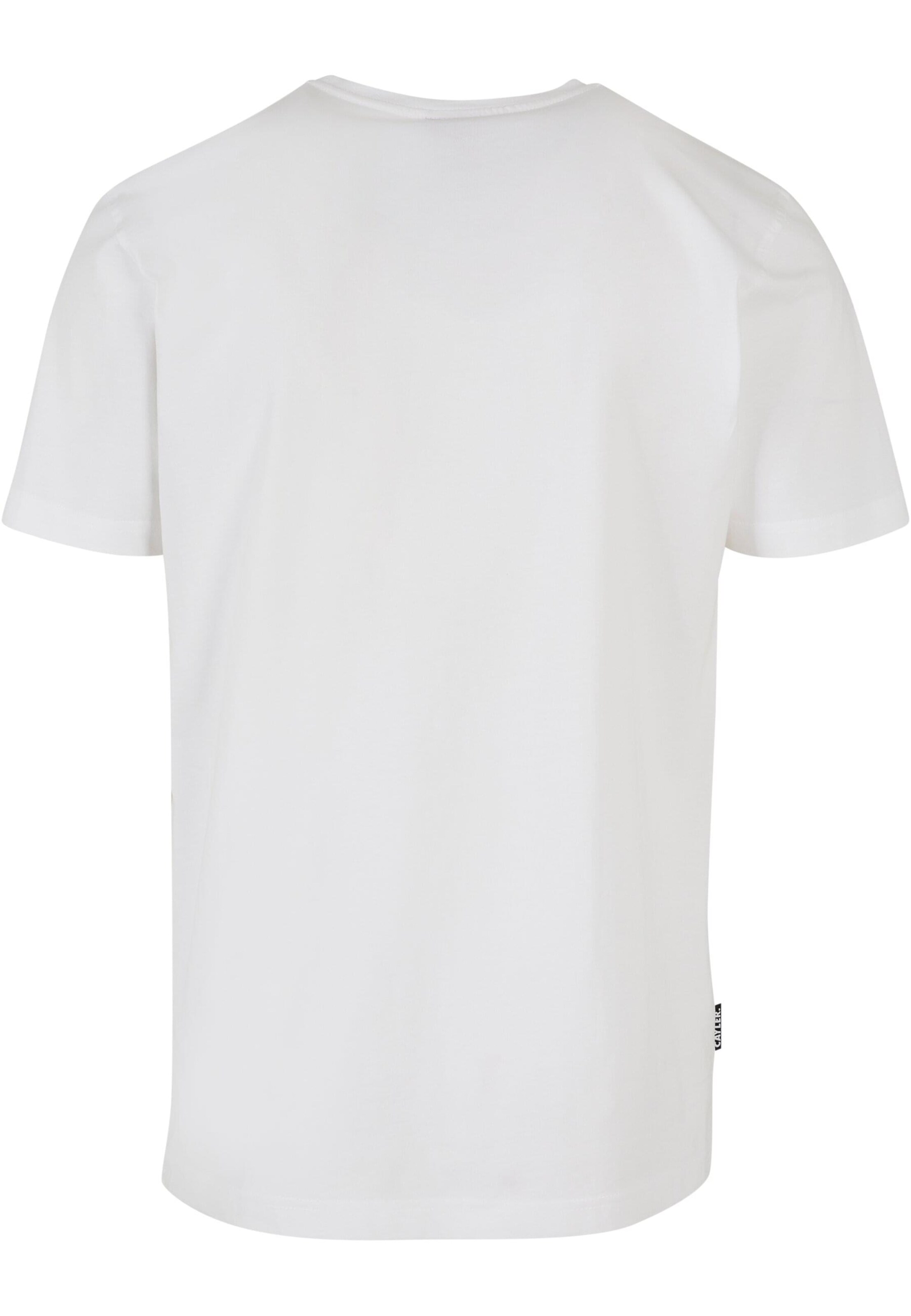 T-Shirt 'Vitamine Tennis' Cayler & Sons en blanc