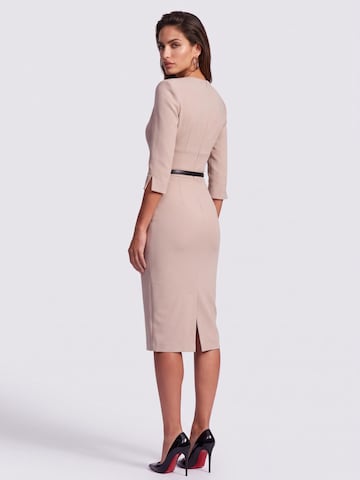AUDRAY Sheath dress 'the-audray' in Grey