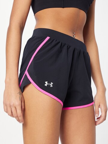 UNDER ARMOUR Skinny Workout Pants 'Fly By 2.0' in Black