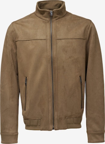 Salsa Jeans Between-season jacket in Brown: front