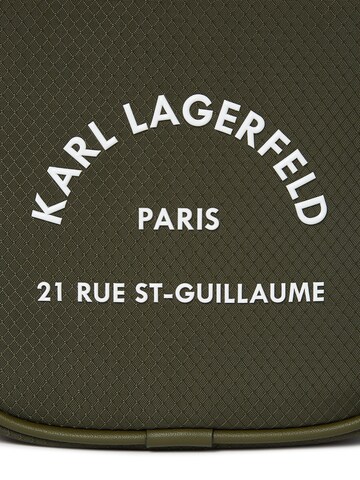 Borsa a tracolla 'Rue St-Guillaume' di Karl Lagerfeld in verde