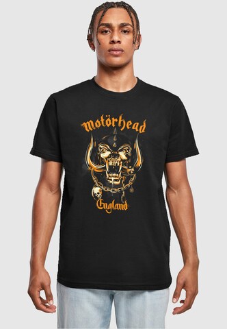 T-Shirt 'Motorhead - Mustard Pig' Merchcode en noir : devant