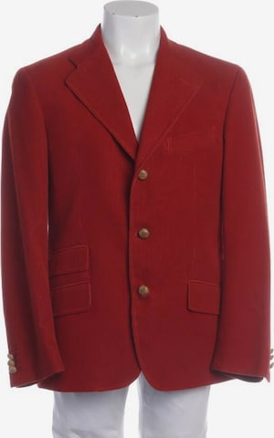 Etro Suit Jacket in M-L in Red: front