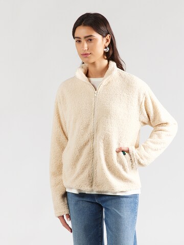 PIECES Between-Season Jacket 'PCKATTY' in Beige: front