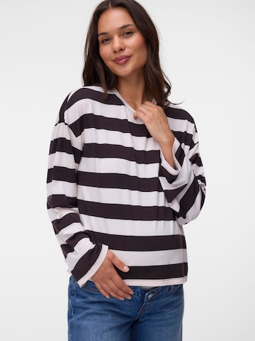MAMALICIOUS Shirt 'MLMay' in Bruin: voorkant