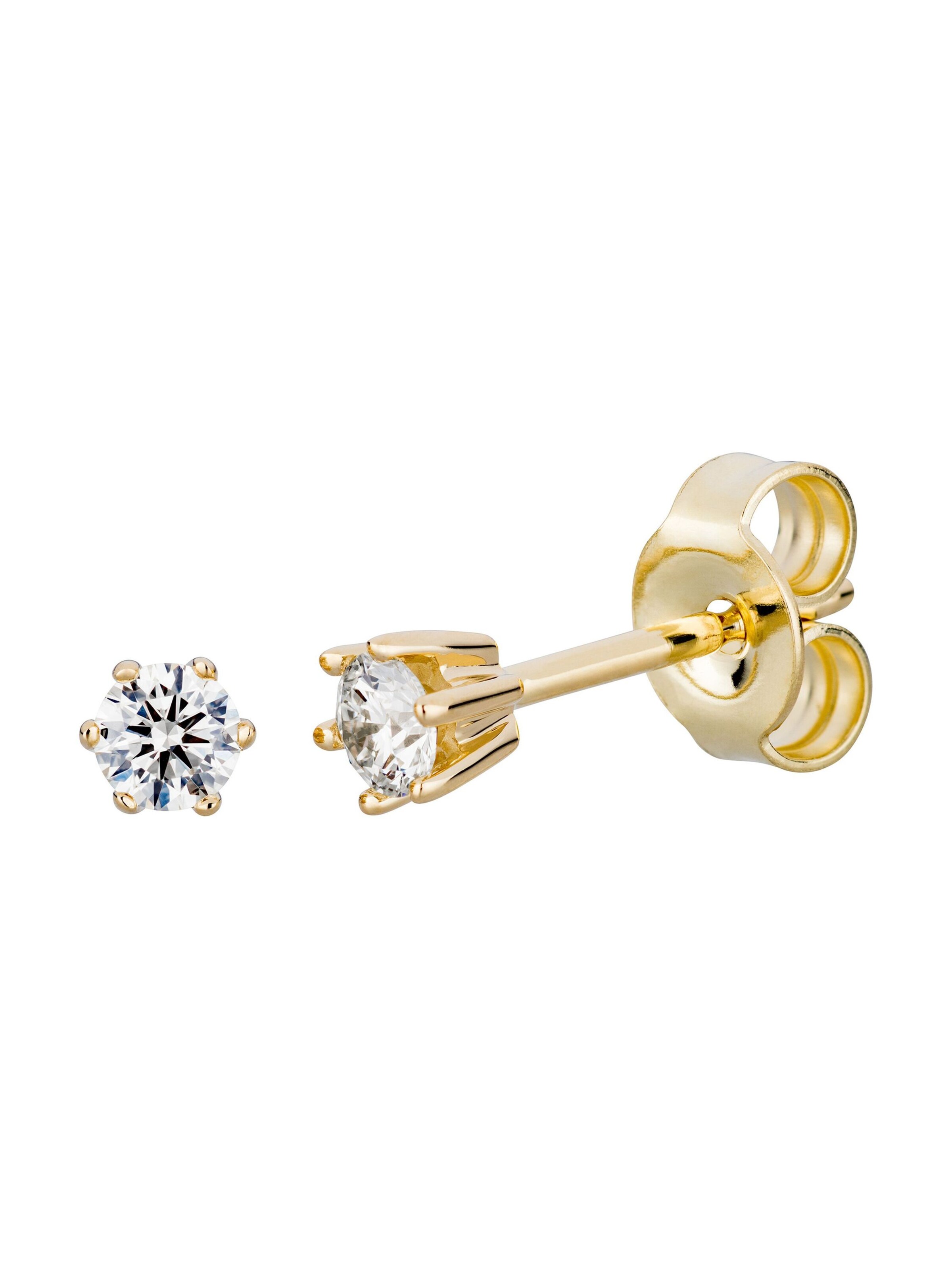 Boucles d'oreilles Orolino en jaune : devant