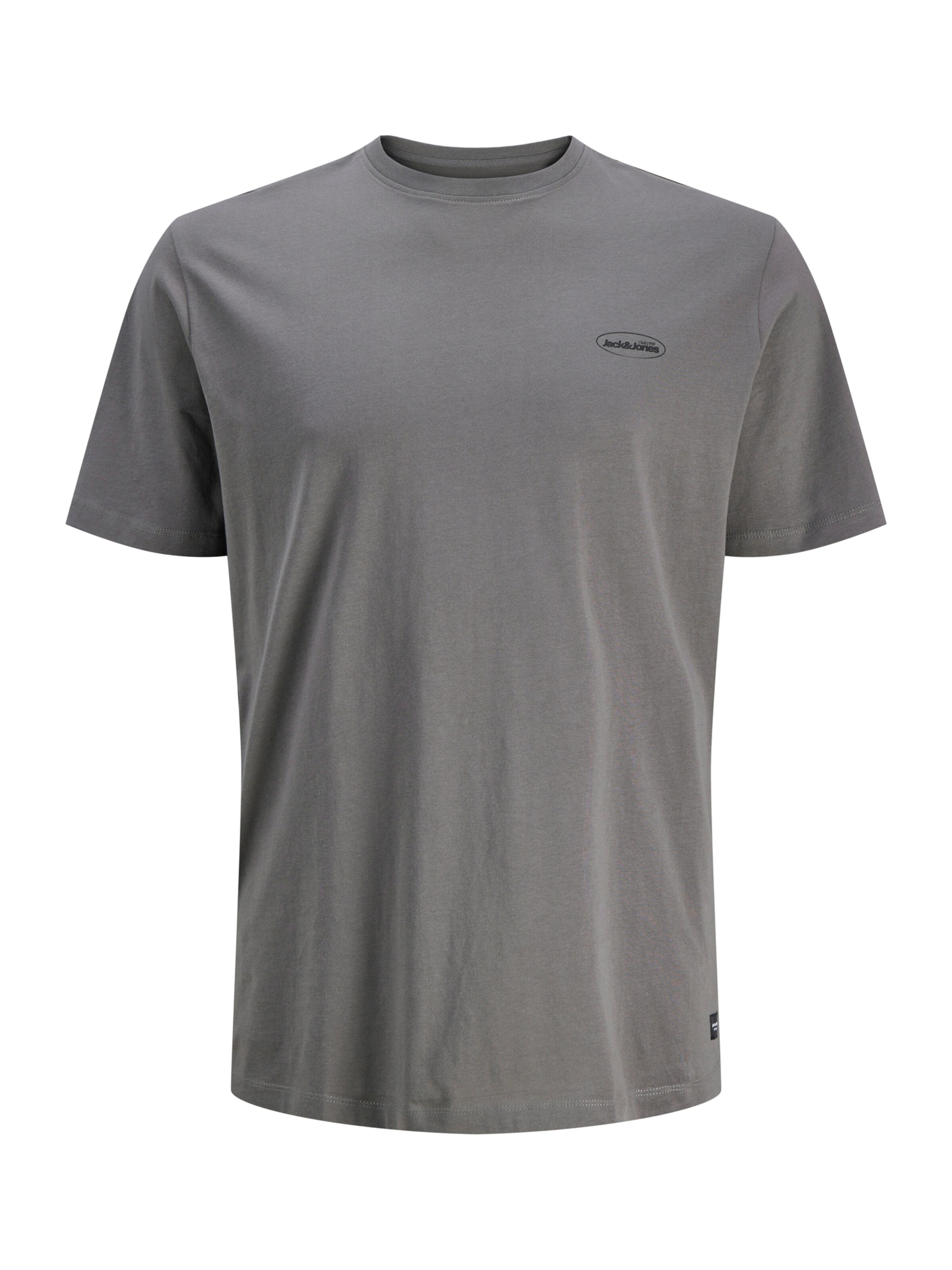 Jack & Jones Plus Bluser & t-shirts 'JJENOA' i grå: forside