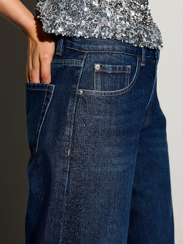 Next Wide leg Jeans in Blue