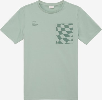 s.Oliver Shirt in Green: front