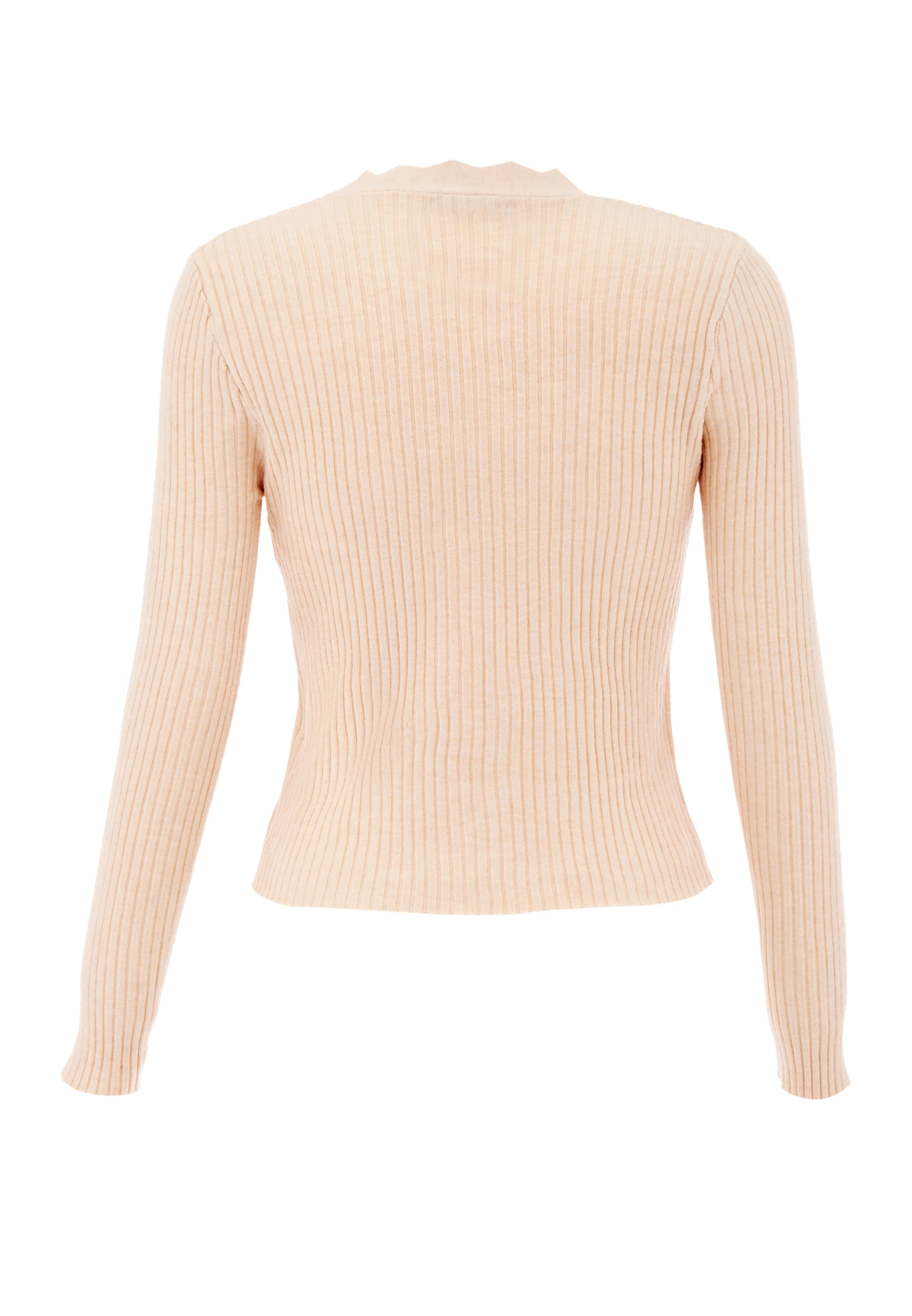 IPARO Knit cardigan in Beige