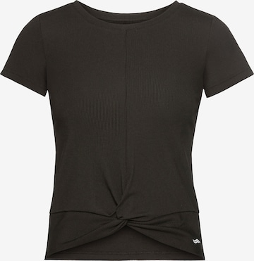 FAYN SPORTS Performance Shirt in Black: front