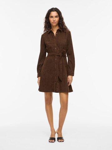 VILA - Vestido camisero 'VIELSA' en marrón