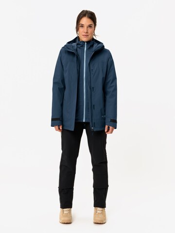 VAUDE Outdoorjacke 'W Neyland 3in1 J' in Blau