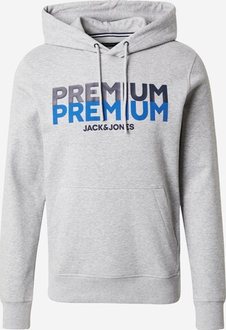 JACK & JONES Sweatshirt 'GERE' i grå: framsida