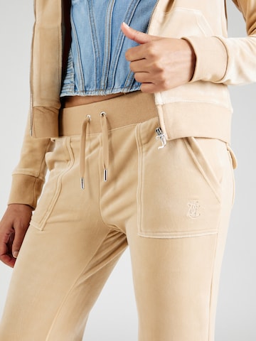 Regular Pantalon 'DEL RAY' Juicy Couture en beige