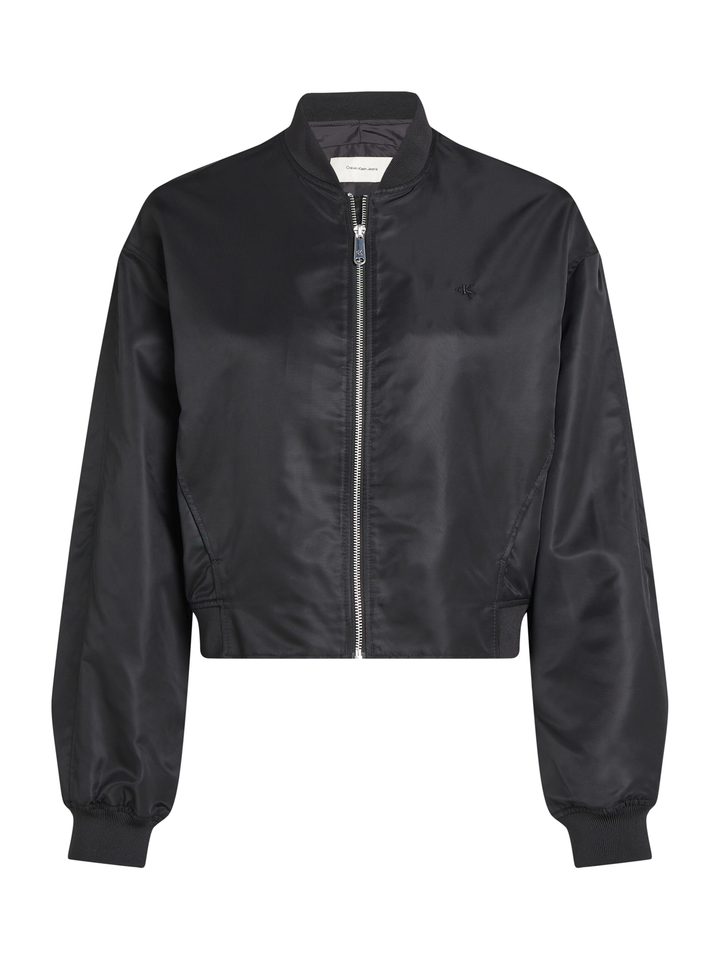 Calvin Klein Jeans Φθινοπωρινό και ανοιξιάτικο μπουφάν 'HERO' σε μαύρο: μπροστά