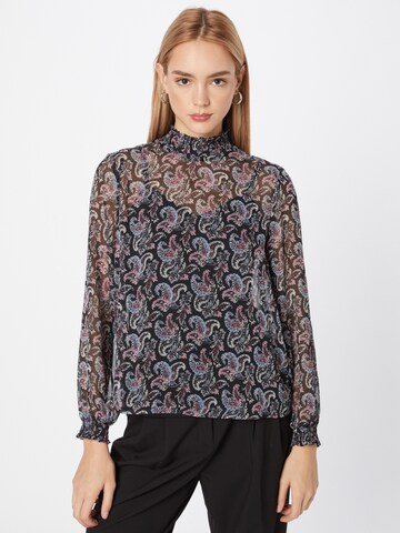 ONLY Blouse 'ASTA' in Zwart: voorkant