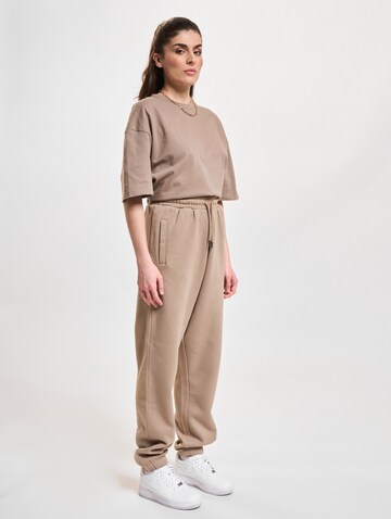 Tapered Pantaloni di DEF in marrone