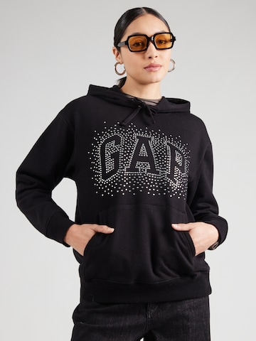 GAP Mikina 'HERITAGE' – černá: přední strana