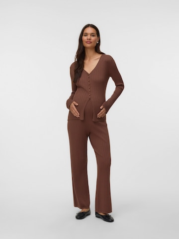 Vero Moda Maternity Свободный крой Штаны 'VMMWillow' в Коричневый