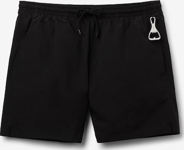 IUMAN Intimissimi Swim Trunks in Black: front