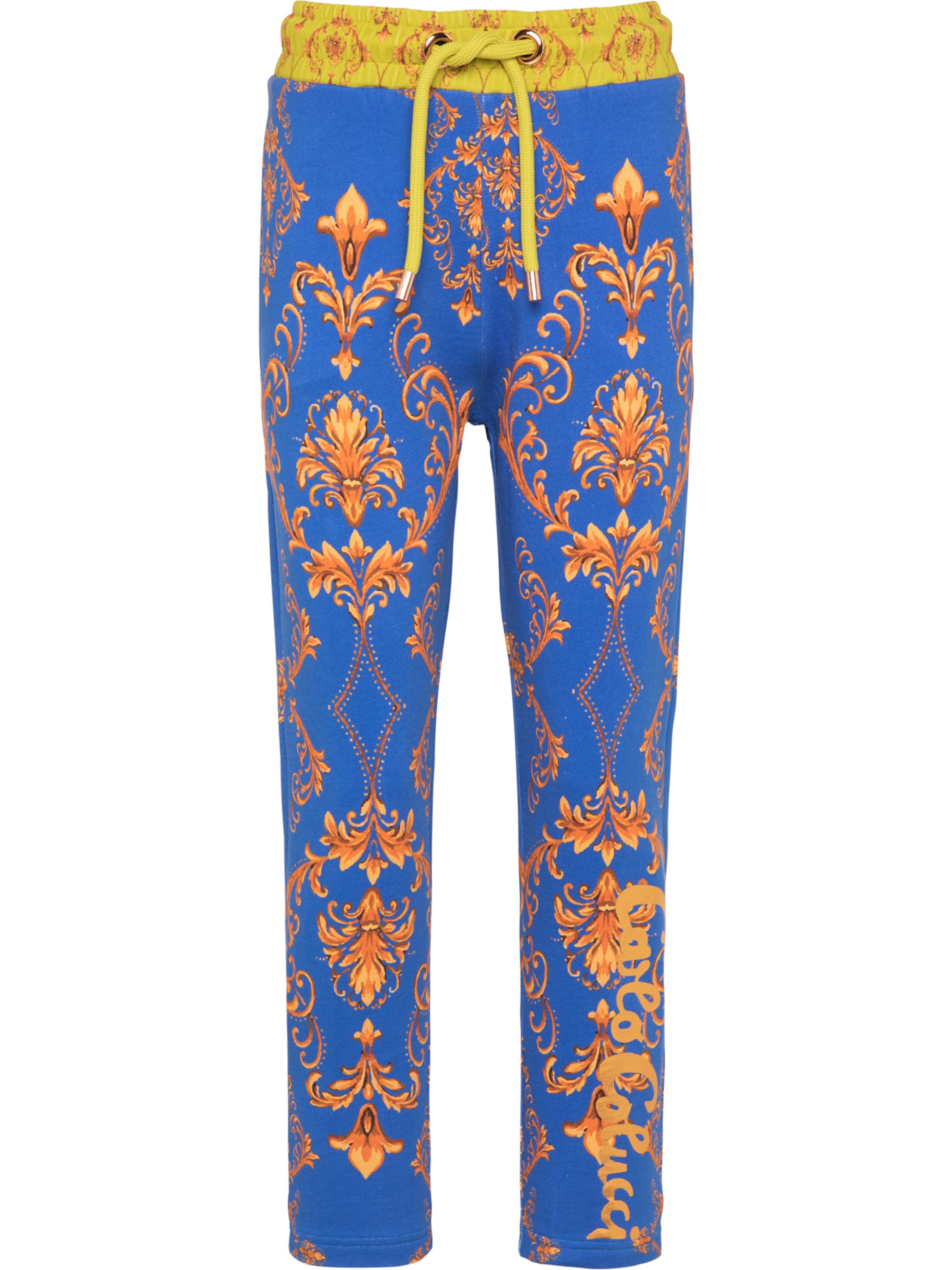 Carlo Colucci Regular Pants 'Cisera' in Blue: front